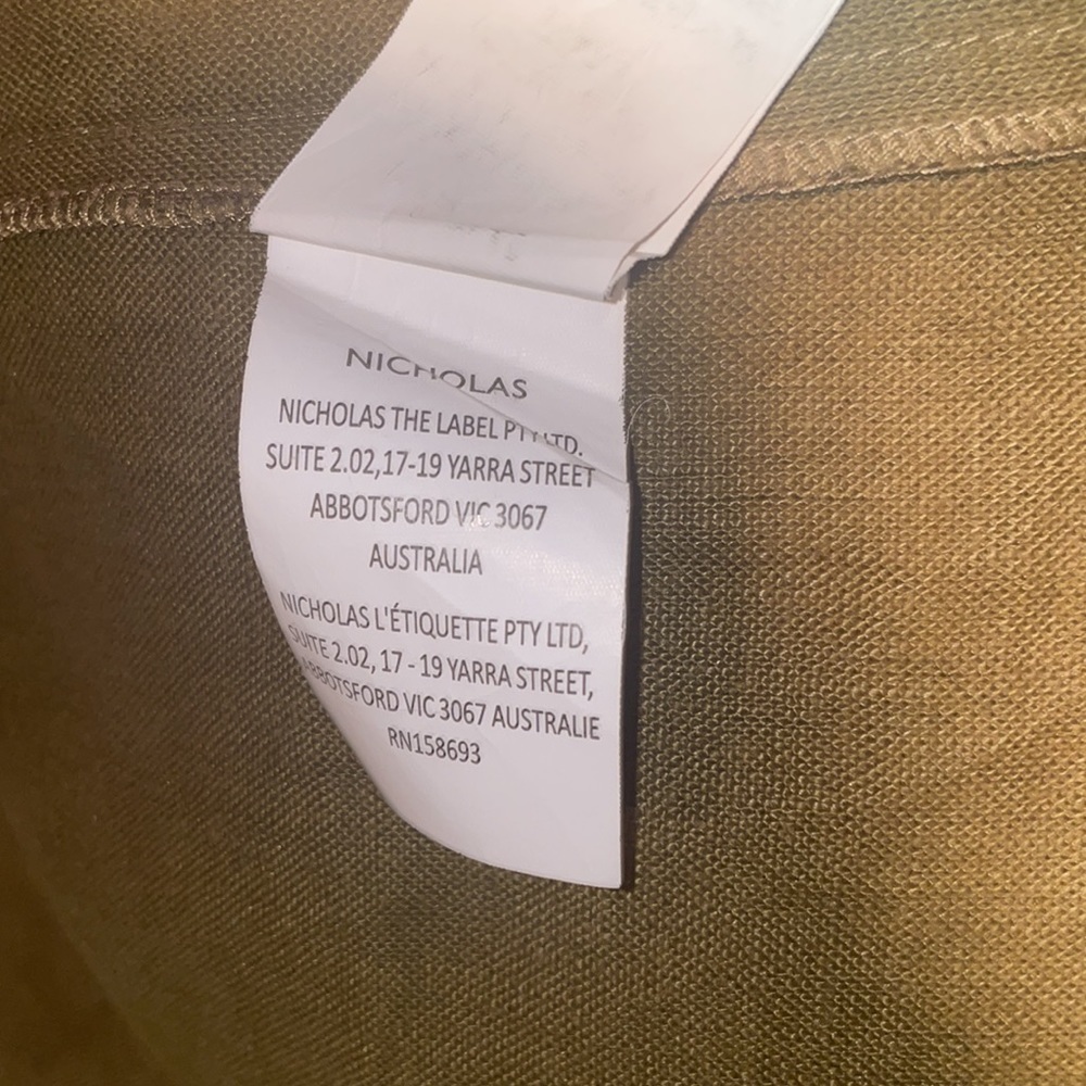 Nicholas Button Front Double Strap Sleeveless Dre… - image 5